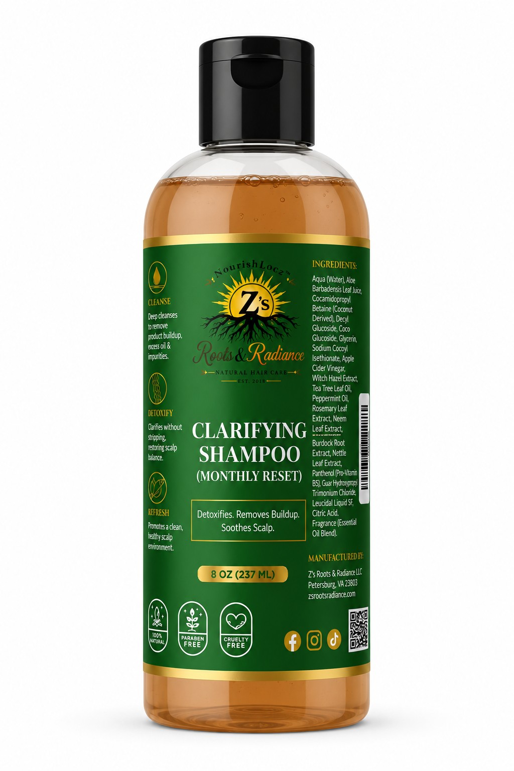 Clarifying Shampoo 8oz